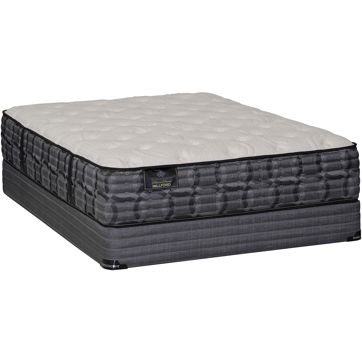 Kingsdown Hillford Cal King Plush Mattress Set