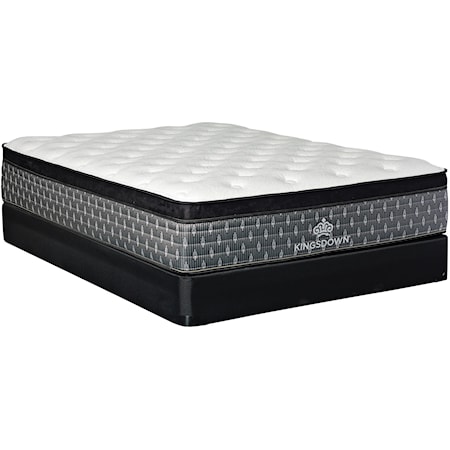 Full 14 1/2" Pocketed Coil Mattress Set