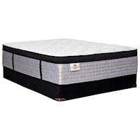 King Euro Top Mattress and 5" Low Profile Foundation