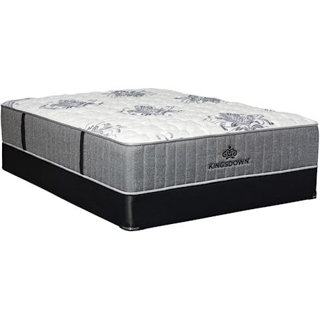 Twin 14 1/2" Firm Coil on Coil Mattress Set