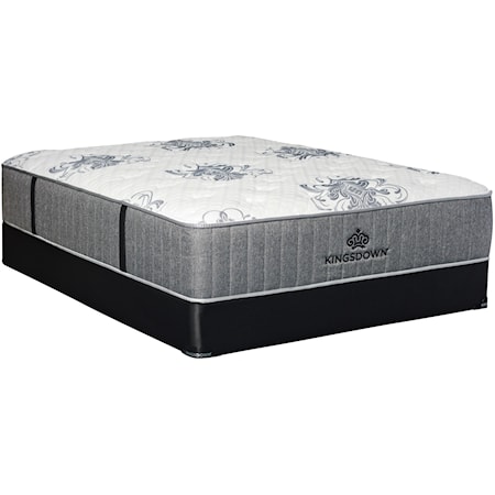 Twin 14 1/2" Plush Coil on Coil Mattress Set