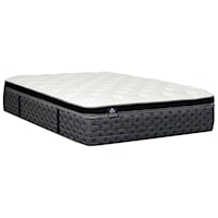 Queen 17" Pillow Top Pocketed Coil Mattress and LP Plus Adjustable Base