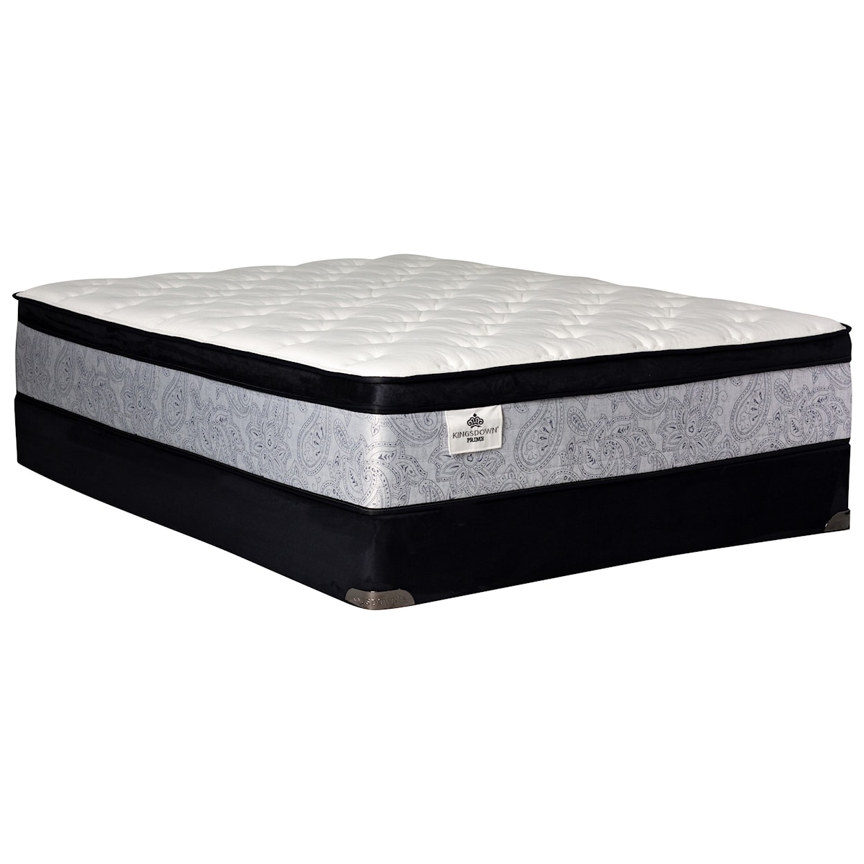 Kingsdown Prime Dellwood King Euro Top Mattress Set