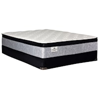 KIng Euro Top Mattress and 5" Low Profile Foundation