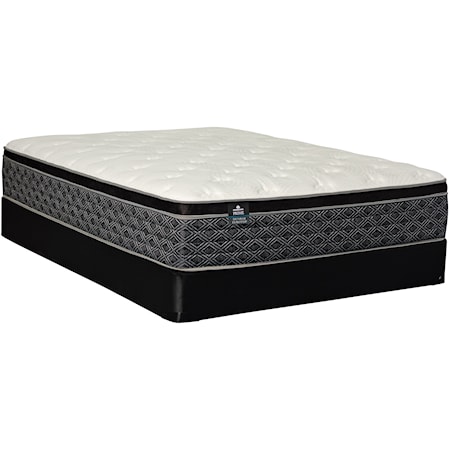 Twin 13 1/2" Euro Top Mattress Set