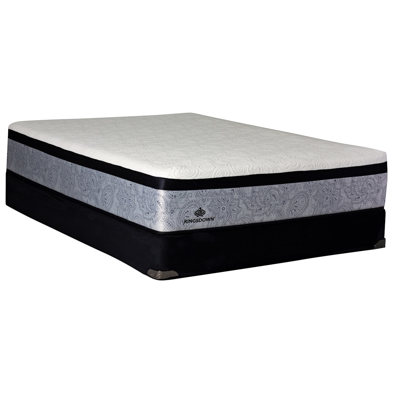 Kingsdown Prime Gallatree Hybrid Queen Hybrid Mattress Set