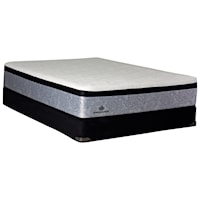 Twin Extra Long Hybrid Euro Top Mattress and 9" Foundation