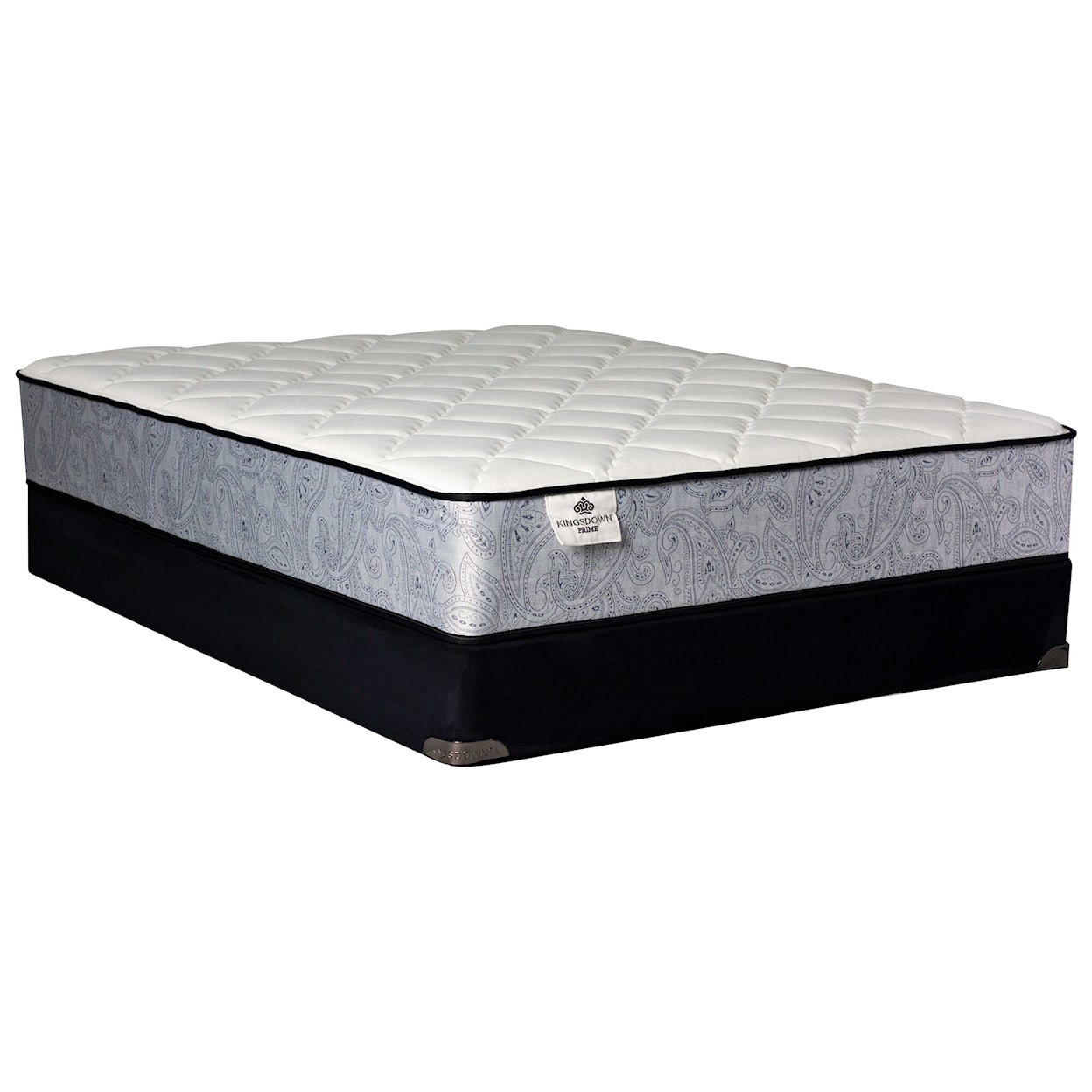 Kingsdown Prime Glensboro Queen Tight Top Mattress Set