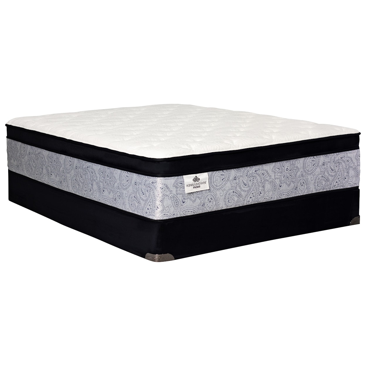 Kingsdown Prime Hammerlin Twin Euro Top Mattress Set