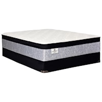 Twin Extra Long Euro Top Mattress and 5" Low Profile Foundation