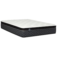 Twin Extra Long 15 1/2" Plush Euro Top Pocketed Coil Mattress