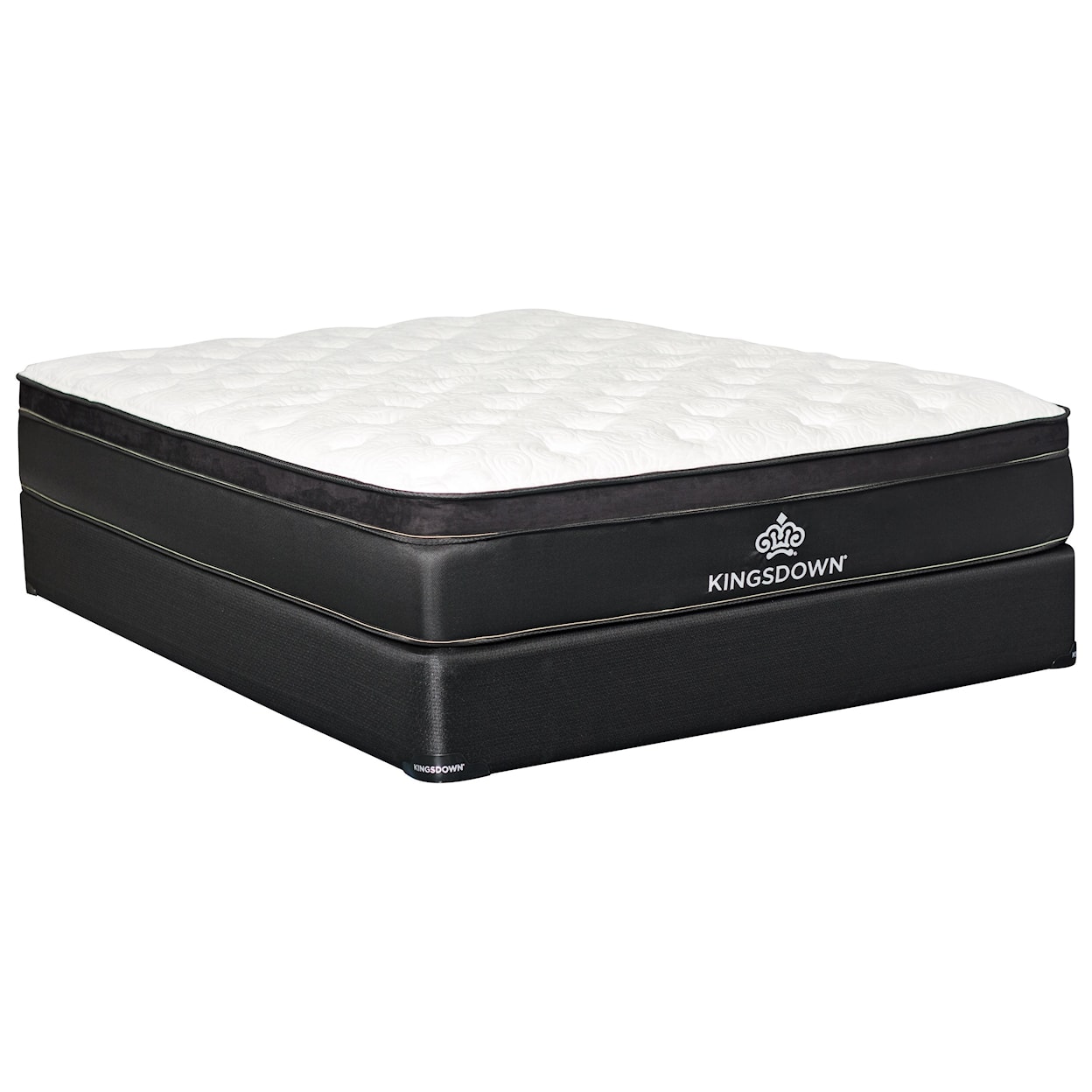 Kingsdown Reeves ET Full 12 1/2" Euro Top Mattress Set