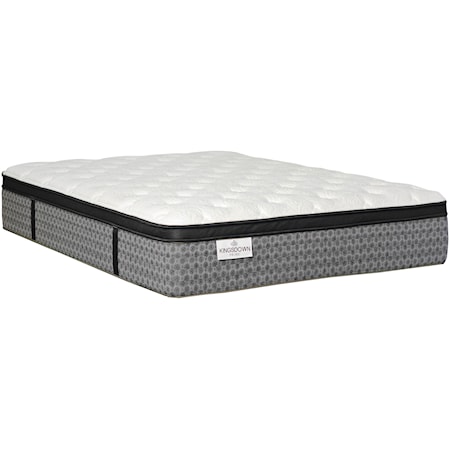 Queen Euro Top Pocketed Coil Mattress and Surge Adjustable Base with Massage