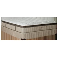 Queen 11 1/2" Latex/Gel Mattress and Wood Foundation