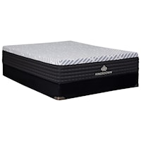 King Smarter Sleep Adjustable Air Mattress and 5" Low Profile Box Spring