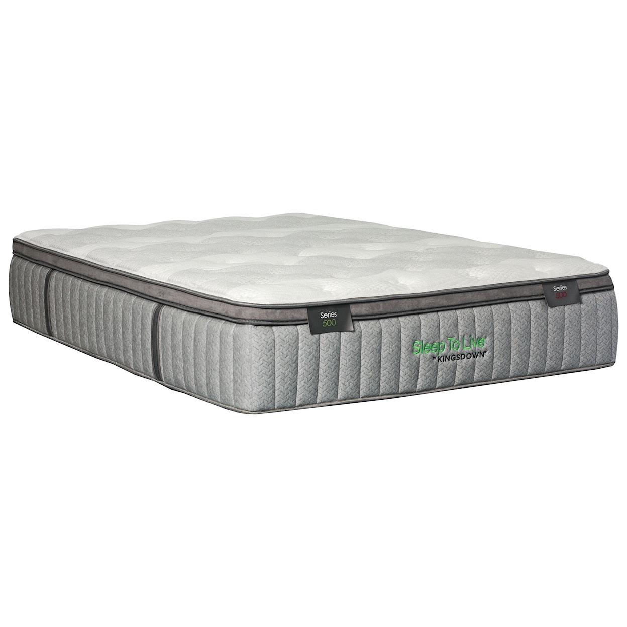 Kingsdown Sleep to Live 500 Green Queen 14.5" Plush Pillow Top Mattress