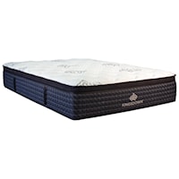 King 15" Euro Top Pocketed Coil Mattress