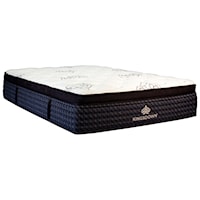 King 16" Euro Top Pocketed Coil Mattress