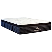 King 15" Euro Top Pocketed Coil Mattress