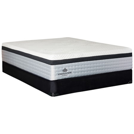 Full 14" Hybrid Euro Top Mattress Set