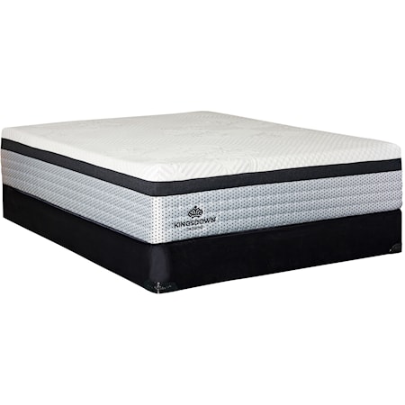 Full 14" Hybrid Euro Top Mattress Set