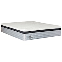 King 14" Hybrid Euro Top Pocketed Coil Mattress