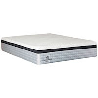 Full 14" Hybrid Euro Top Pocketed Coil Mattress and Motion Delight Adjustable Base