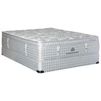 Twin Extra Long EuroTop Luxury Mattress and Low Profile Foundation