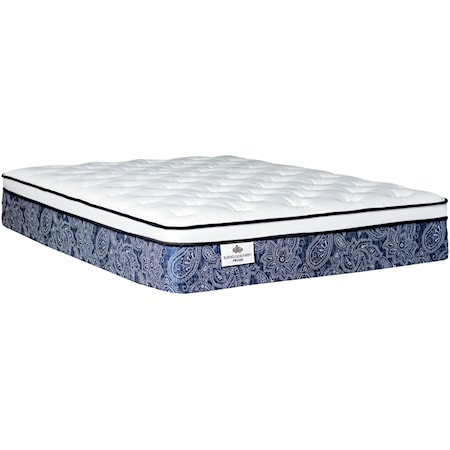 Twin Extra Long 13" Euro Top Pocketed Coil Mattress