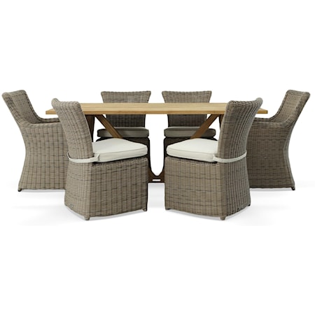 7 PC Outdoor Dining Set