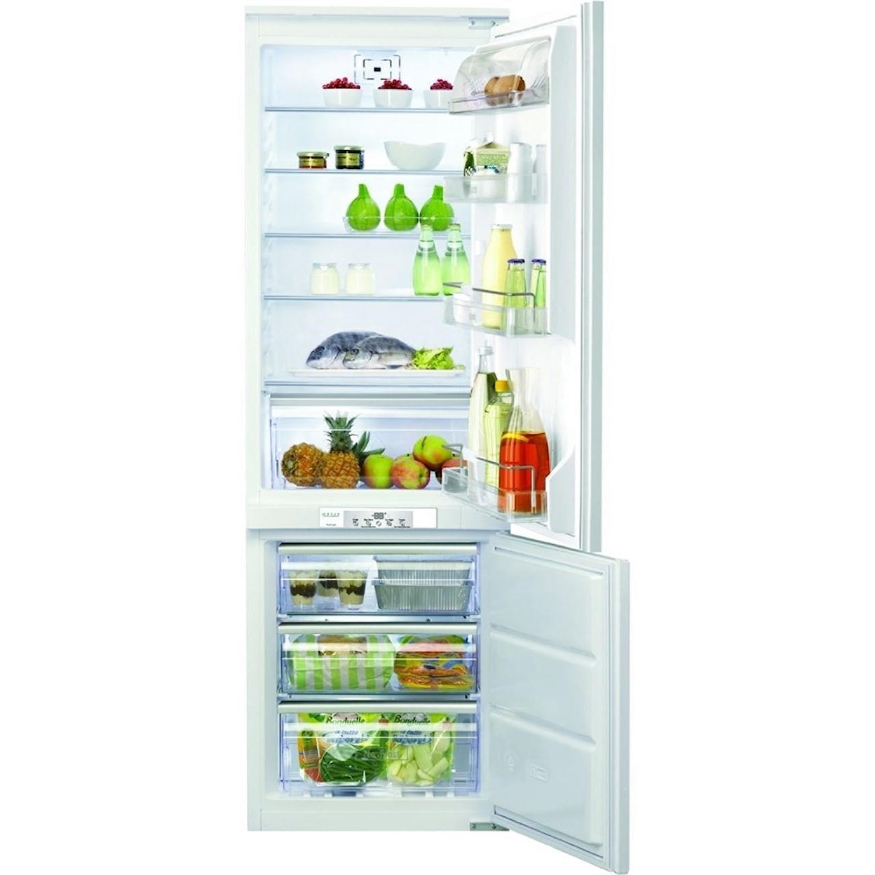 KitchenAid Bottom Mount Refrigerators 10 Cu.Ft 24" Panel Ready Bottom Mount Fridge