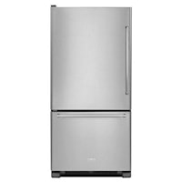 Energy Star® 33" 22 cu. ft. Width Full Depth Non Dispense Bottom Mount Refrigerator