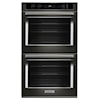 KitchenAid Built-In Electric Double Ovens 30" 5.0 Cu. Ft. Convection Double Wall Oven