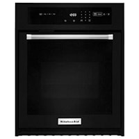 30" 5.0 Cu. Ft. True Convection Single Wall Oven with Glass Touch Control Panel