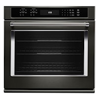 30" 5.0 Cu. Ft. True Convection Single Wall Oven with Glass Touch Control Panel