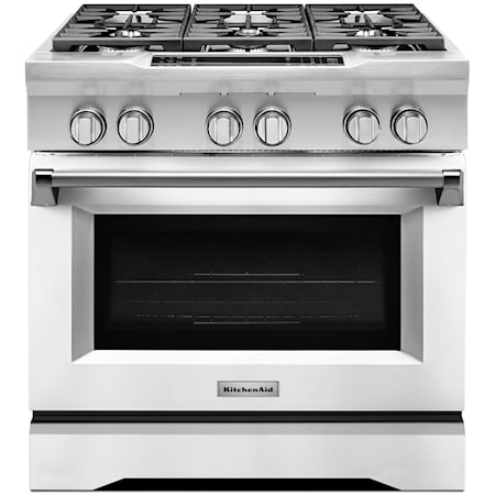 36" Freestanding Dual Fuel Range