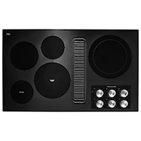 36" Electric Downdraft Cooktop with 5 Elements