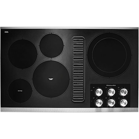 36" Electric Downdraft Cooktop
