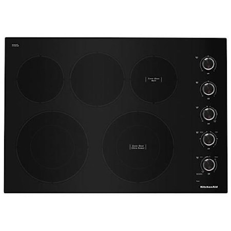 30" Electric Cooktop with 5 Elements