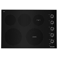 30" Electric Cooktop with 5 Elements and Knob Controls