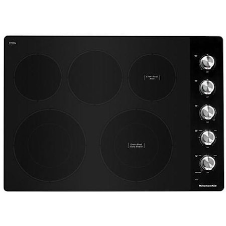 30" Electric Cooktop with 5 Elements
