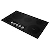 KitchenAid Electric Cooktops 36" Electric Cooktop with 5 Elements and Kno