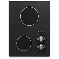 15" Built-In Electric Cooktop with Dual Radiant Elements