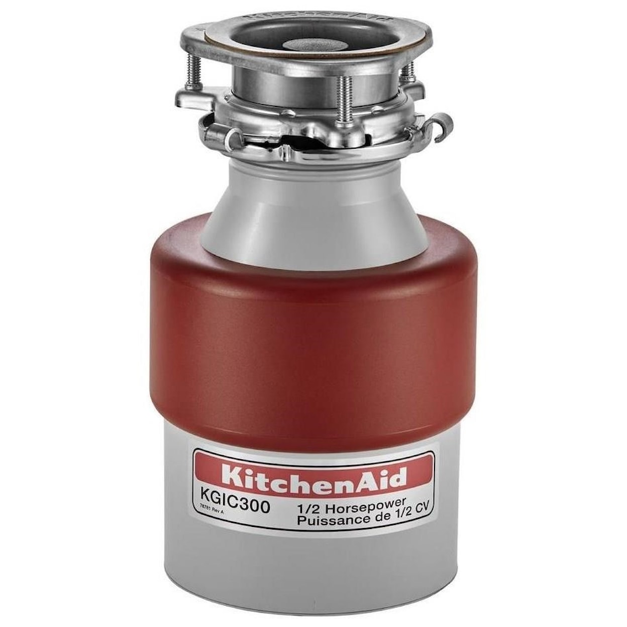 KitchenAid Food Disposals 1/2-Horsepower Continuous Feed Food Waste Di