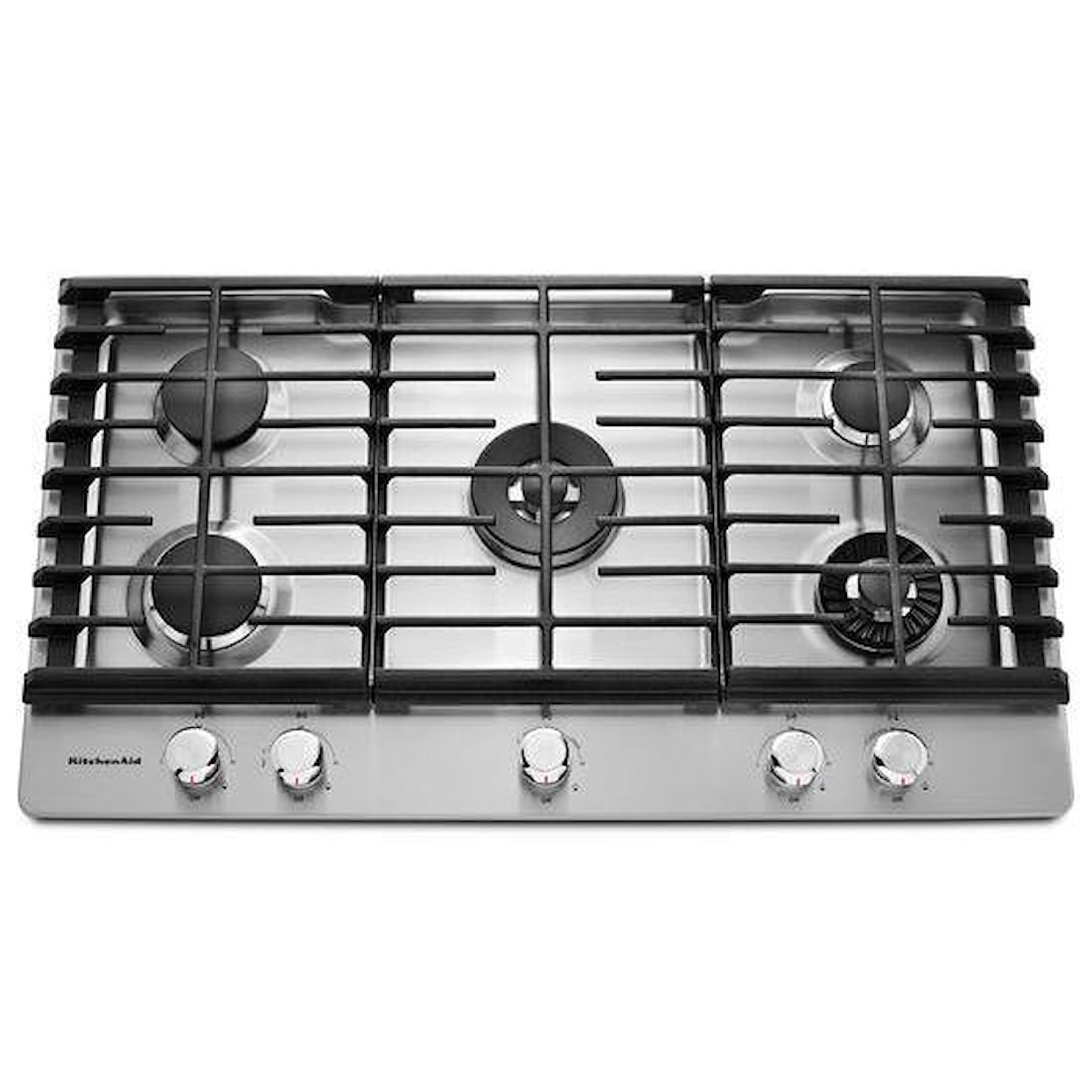 KitchenAid Gas Cooktops 36'' 5-Burner Gas Cooktop