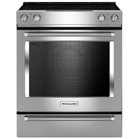 30-Inch Electric Slide-In Convection Range
