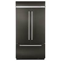 Energy Star® 24.2 Cu. Ft. 42" Built-In French Door Refrigerator with Platinum Interior Design