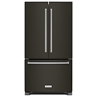 20 cu. ft. 36-Inch Width Counter-Depth French Door Refrigerator with Interior Dispense