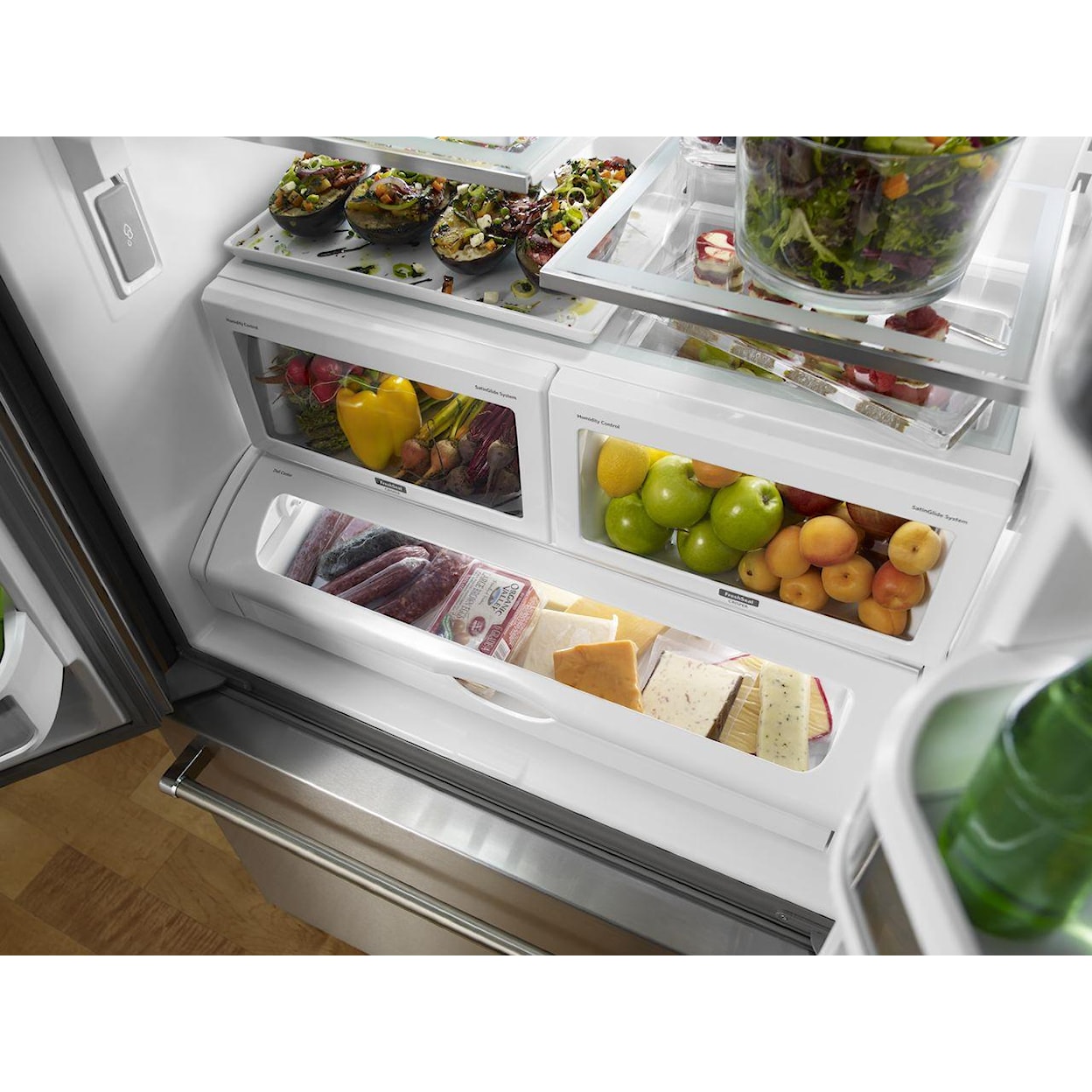 KitchenAid KitchenAid French Door Refrigerators 22 Cu. Ft. Counter Depth French Door Fridge