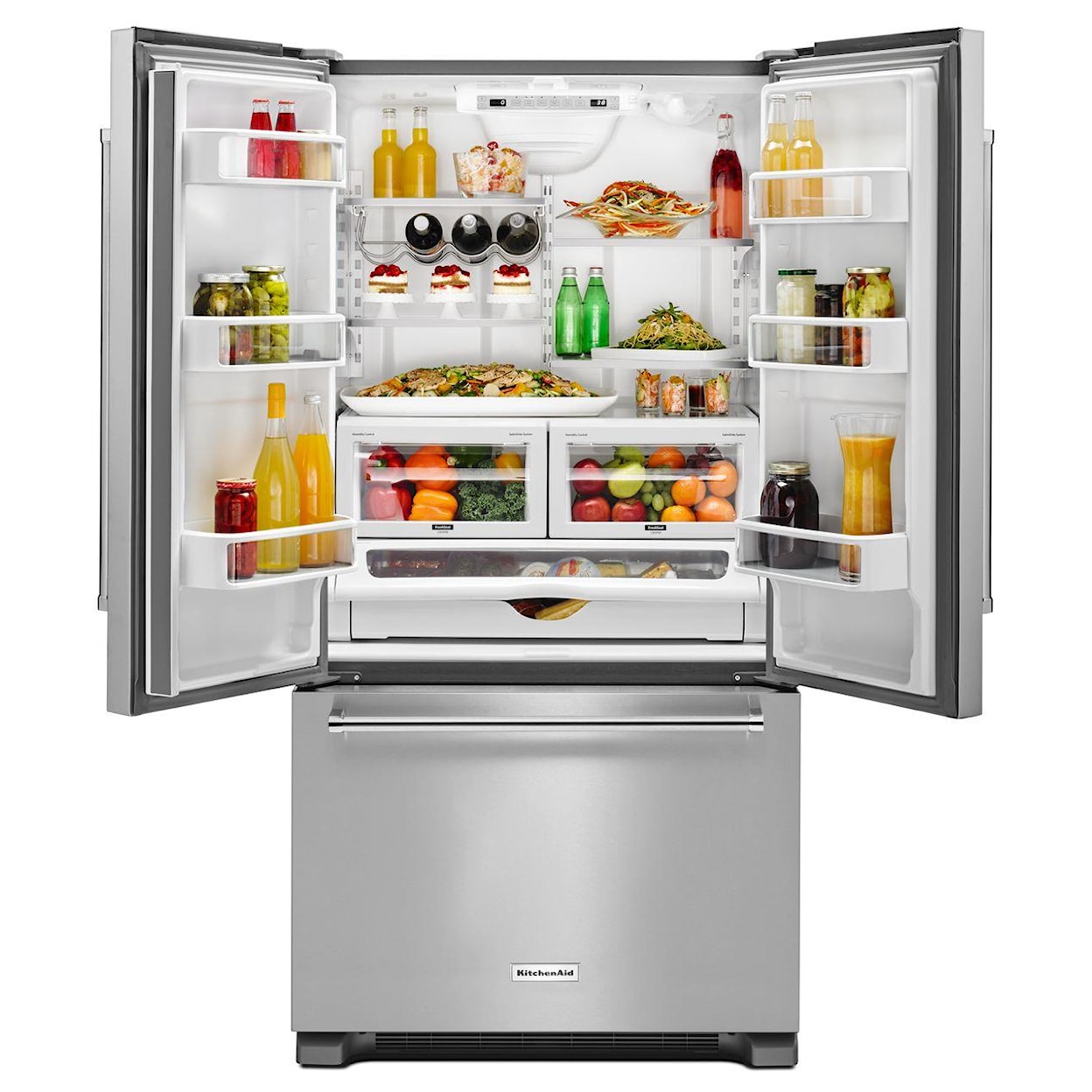 KitchenAid KitchenAid French Door Refrigerators 22 Cu. Ft. Counter Depth French Door Fridge